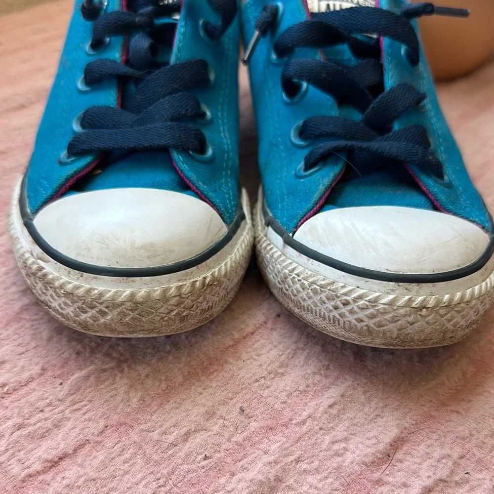 Converse Blue and Purple‎ Sneakers Classic Canvas Style